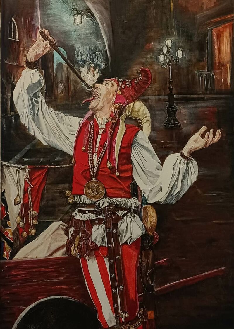 MONALDO ISTRIO LO GIULLARO - a Paintings by Maria Durante